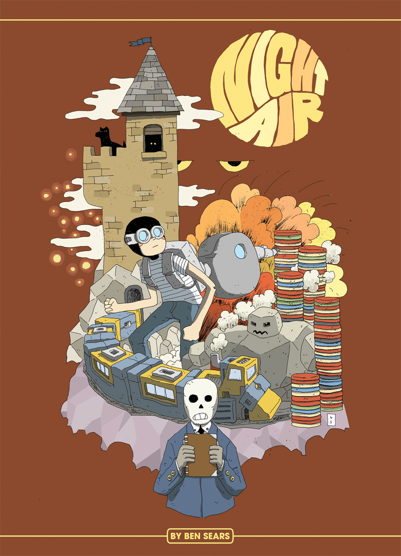 Illustration for article titled Koyama exclusive: Ben Sears’ Night Air offers a rich, all-ages fantasy